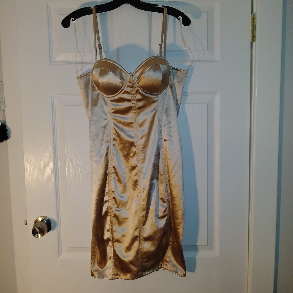 Champagne Bodycon Dress